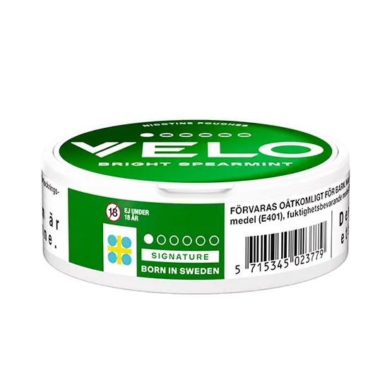 Velo Bright Spearmint Mini snuslink.com