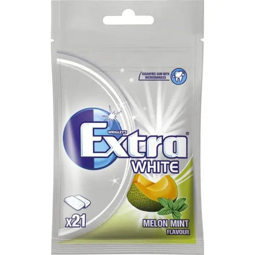 Extra White Melon Mint Chewing gum snuslink.com