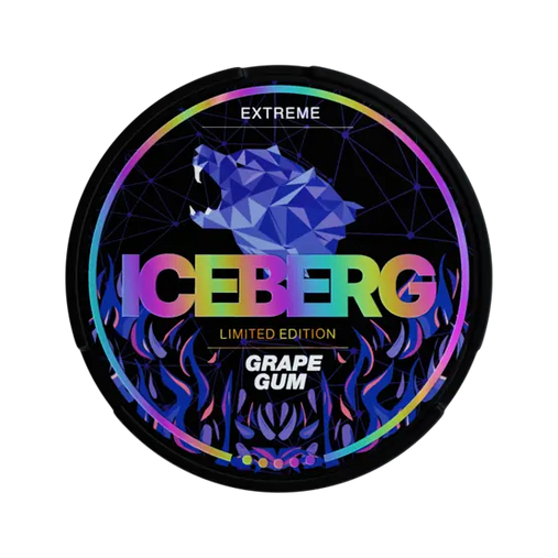Iceberg Grape Gum snuslink.com