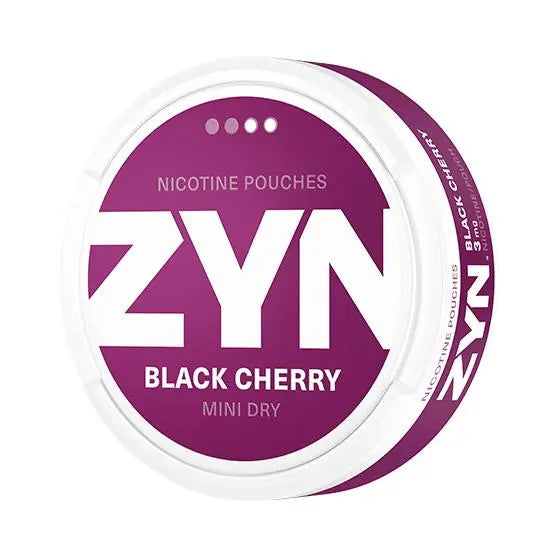 ZYN Black Cherry Mini Dry 3 snuslink.com