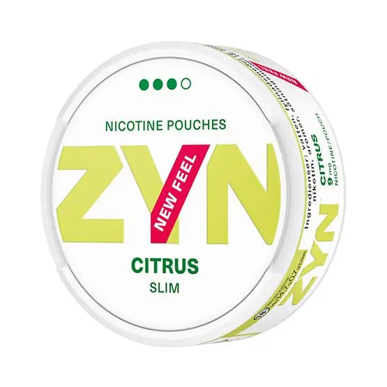 Snusi ZYN Citrus Slim Strong – PouchFox
