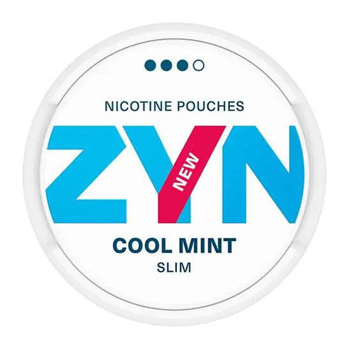 ZYN Cool Mint Slim Strong 9 mg snuslink.com
