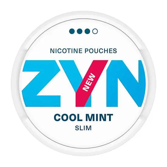 ZYN Cool Mint Slim Strong 9 mg snuslink.com