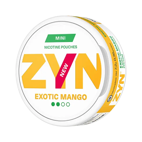ZYN Exotic Mango Mini snuslink.com