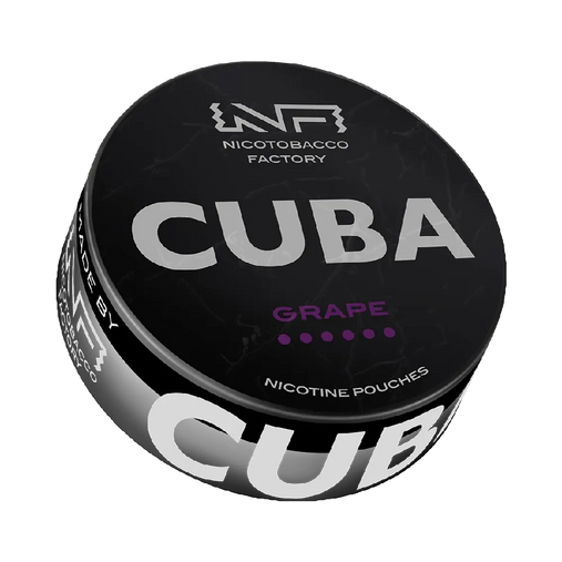 CUBA Black Grape Nicotine Pouches | 66 mg-g Grape