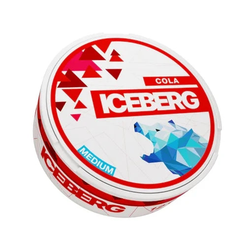 ICEBERG Cola 12mg – Strong Cola Nicotine Pouches snusi.et