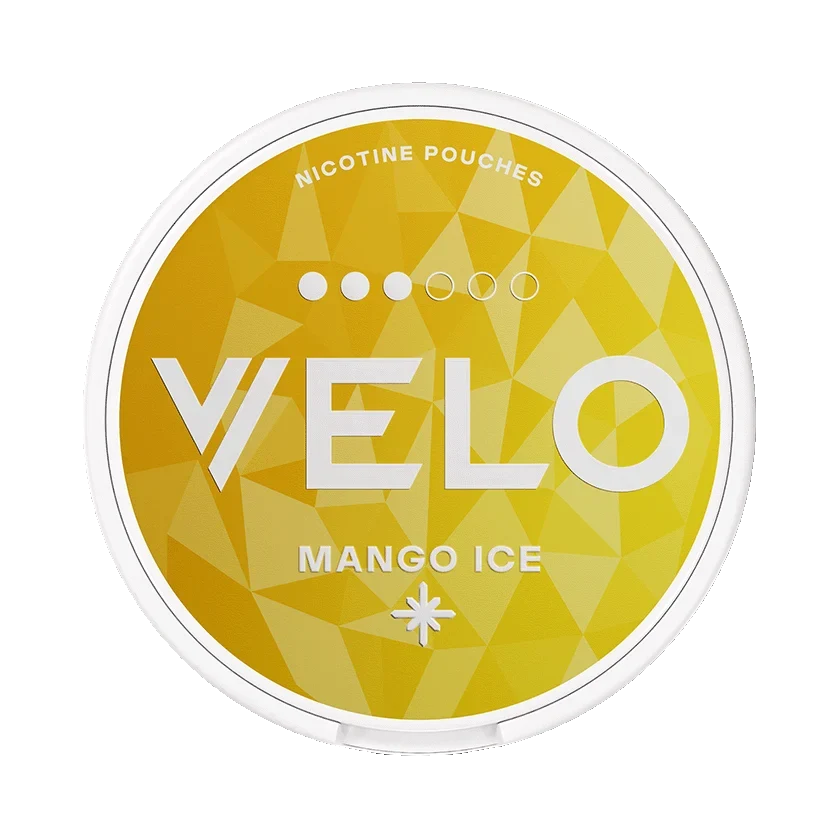 VELO Mango Ice Slim Nicotine Pouches – Mango & Menthol, 8mg